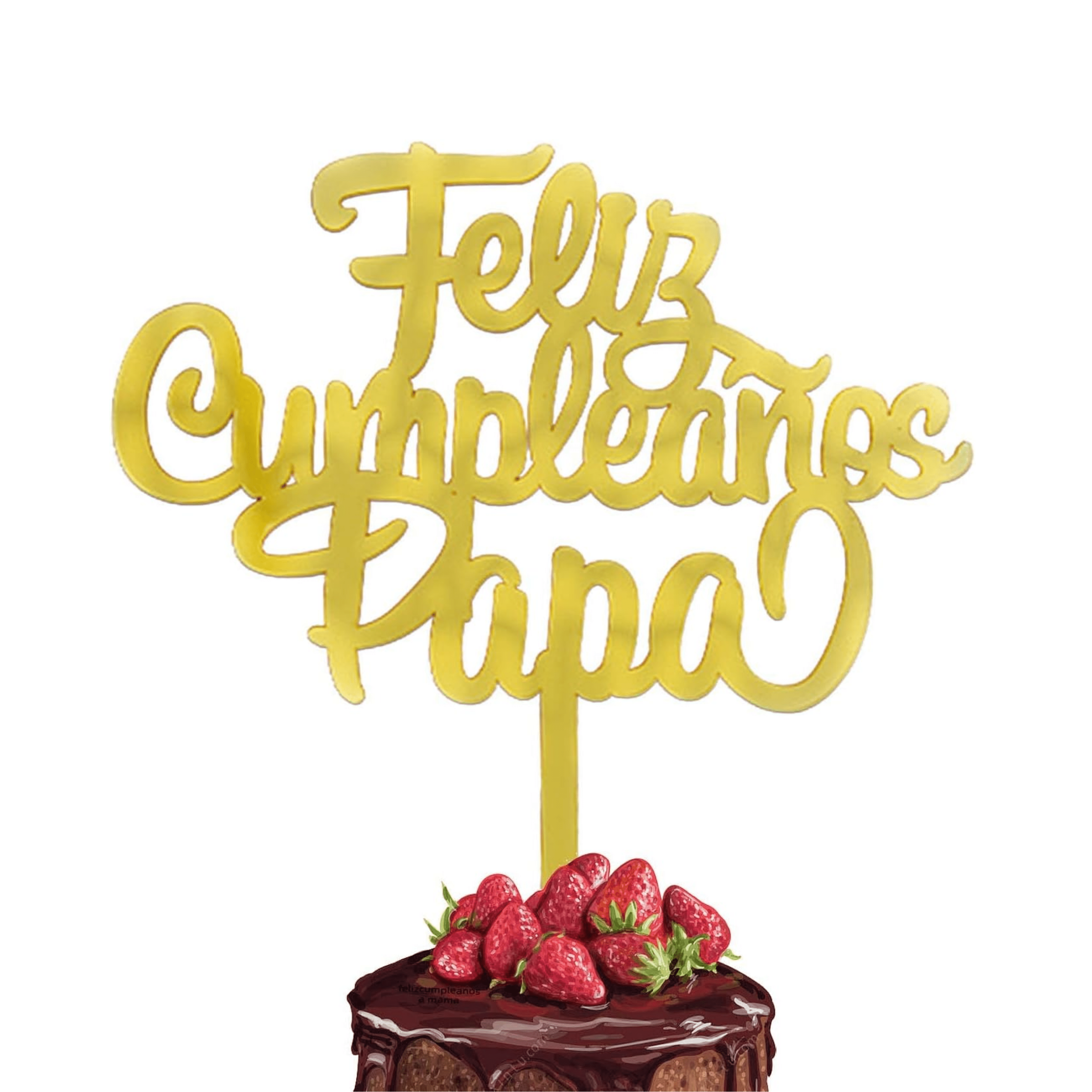 Cake topper (personalizadopintado)