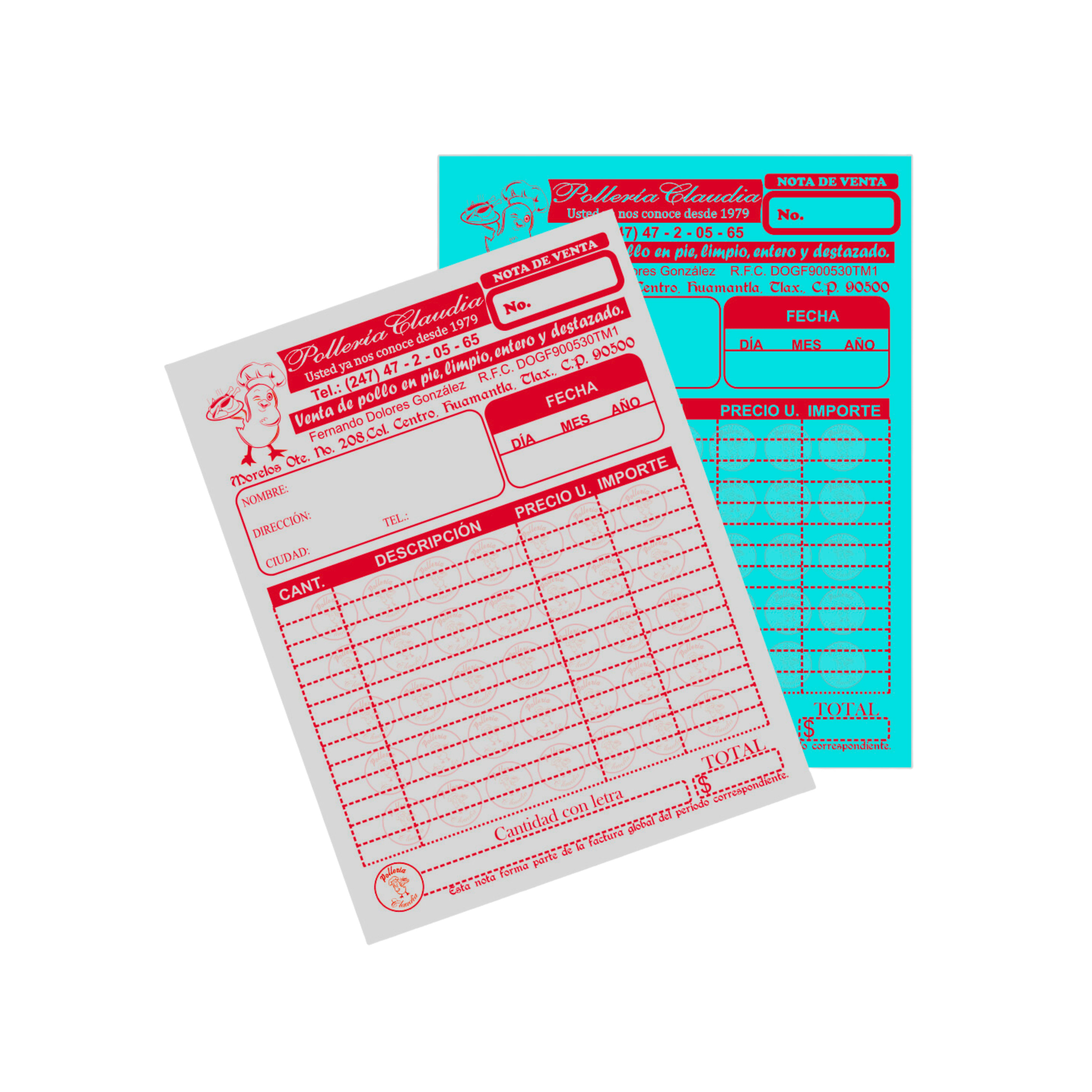 Notas Carta Completa ccopia (50 Folios)