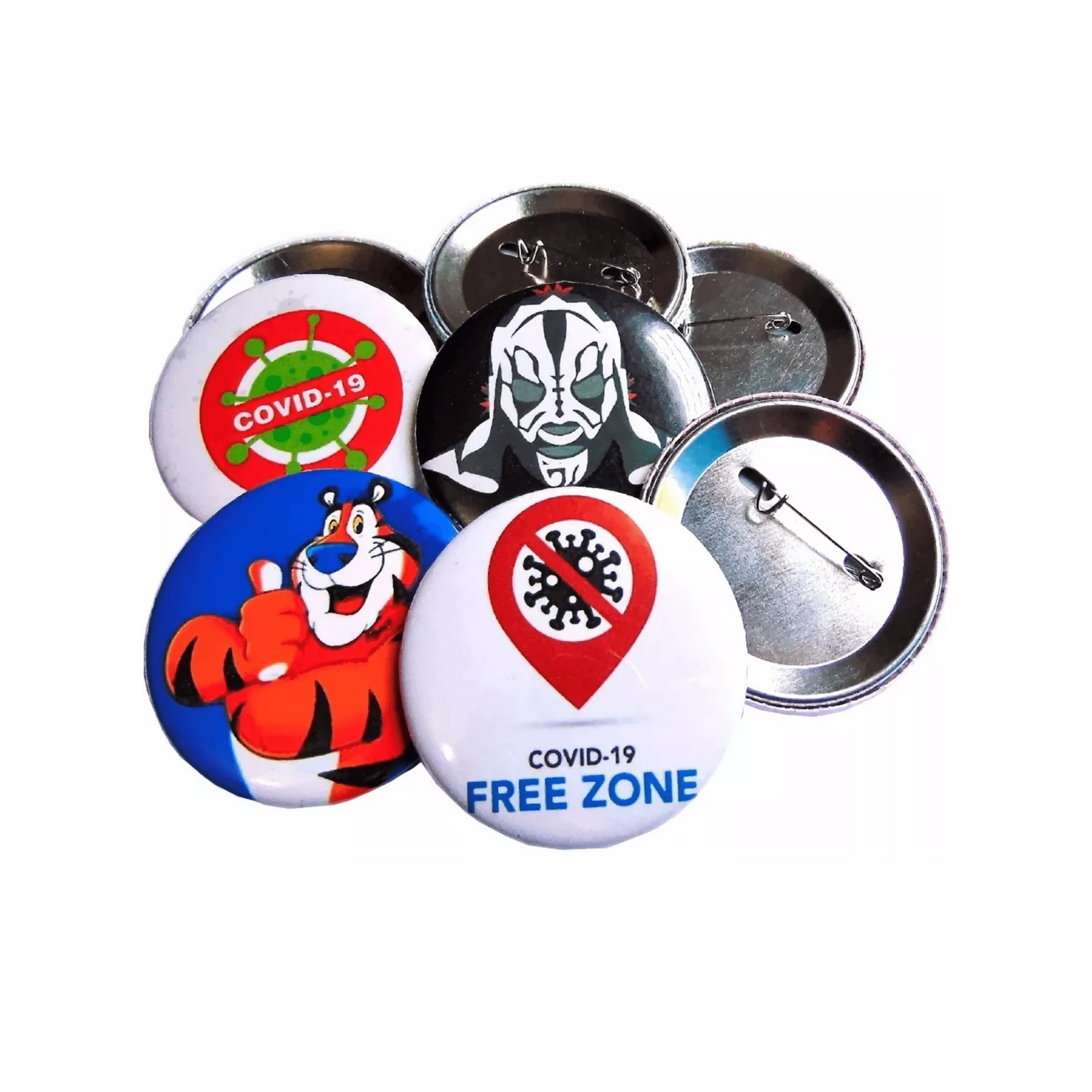 Pin boton docena