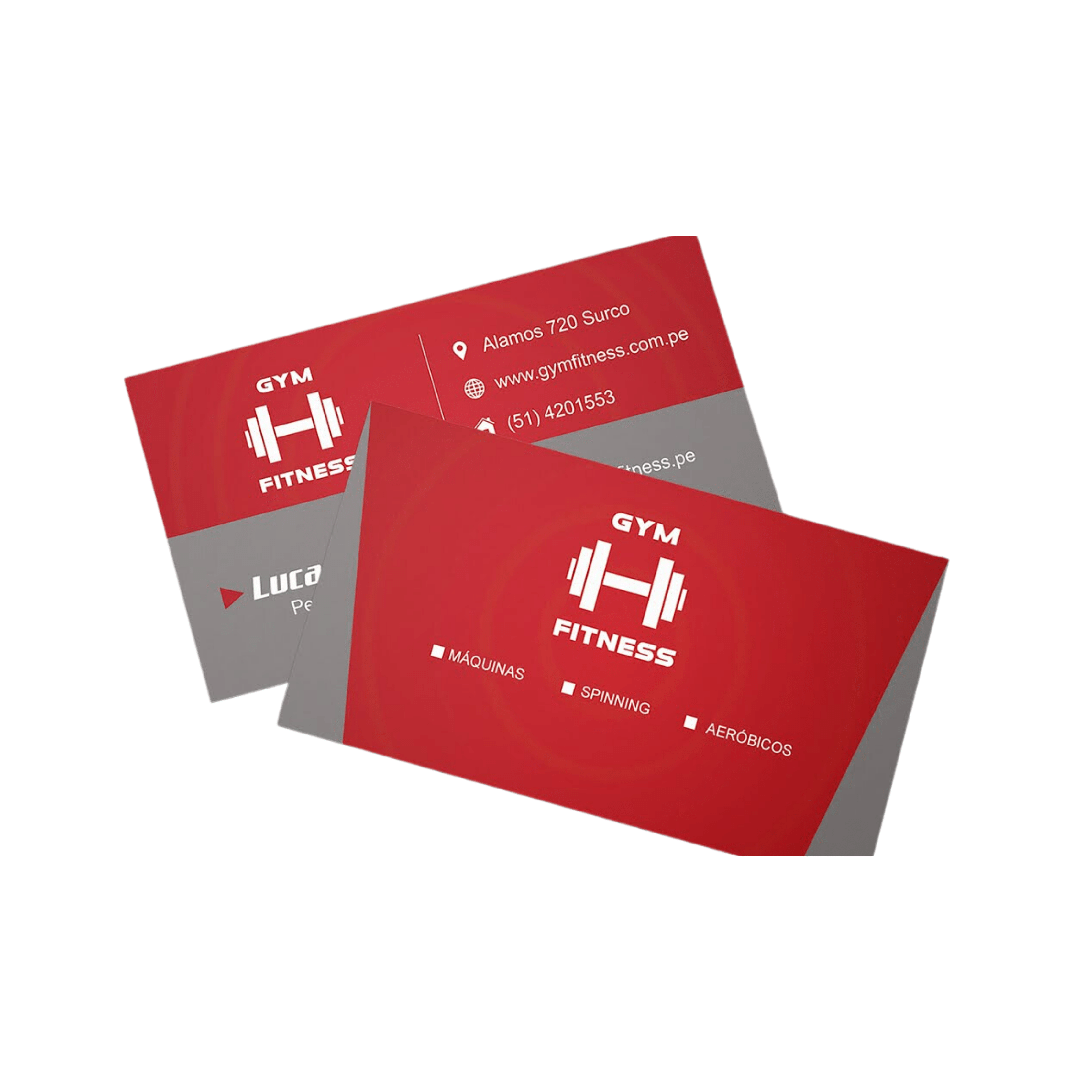 Tarjetas Barnizadas ambos lados